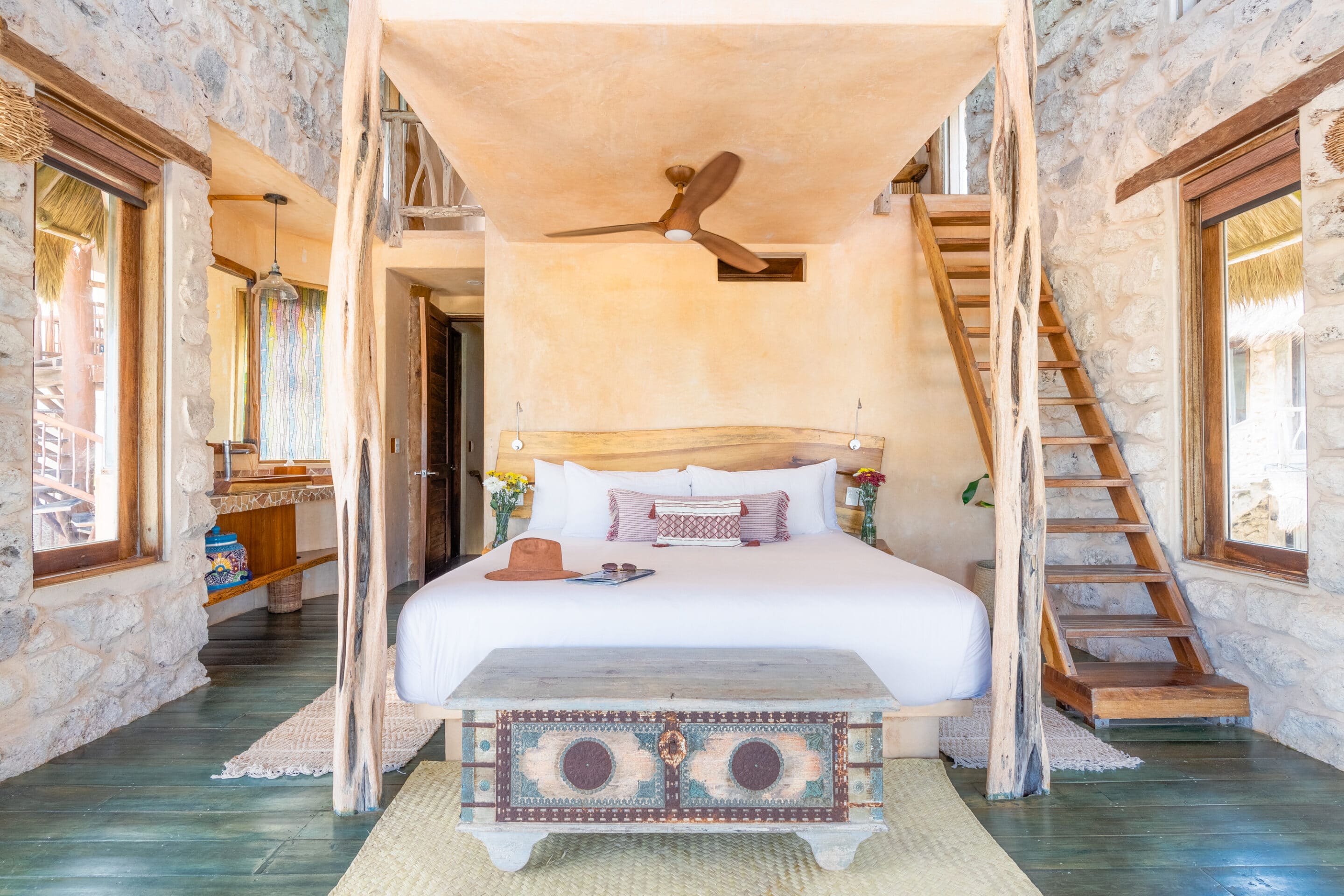 Casa Alaya — palapa bedroom